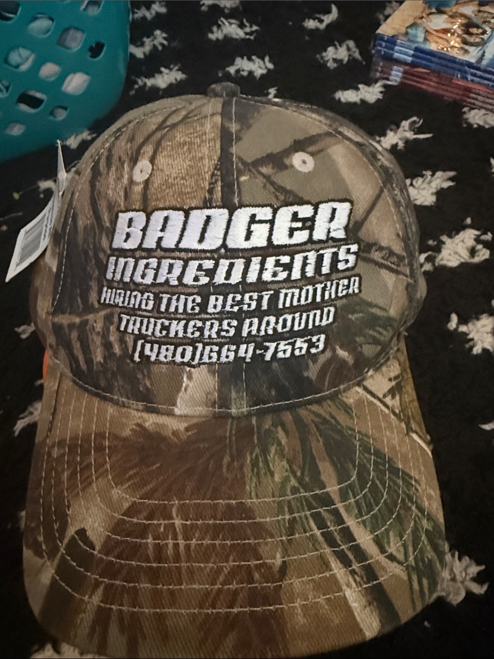 Camouflage Cap - Brown/Green